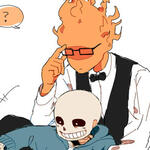 sansby (sans/grillby)